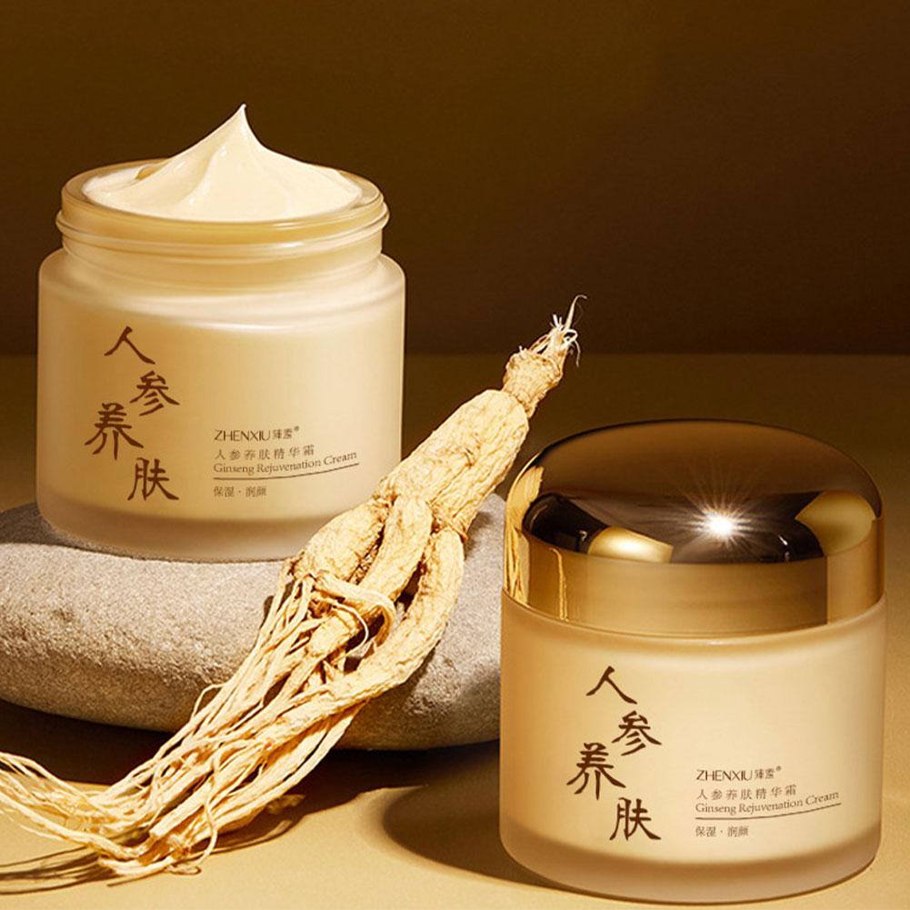 Ginger Tea - Creme Facial de Ginseng Anti-idade Hidratante