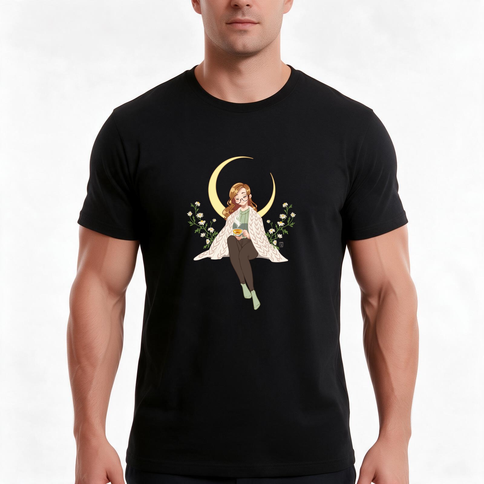 Chamomile Tea - Camiseta com estampa de chá de