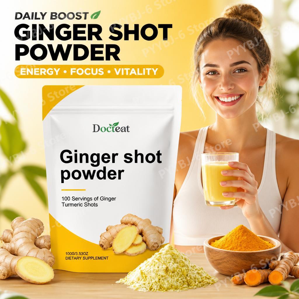 Ginger Tea - Docteat Pó de Gengibre com Vitamina