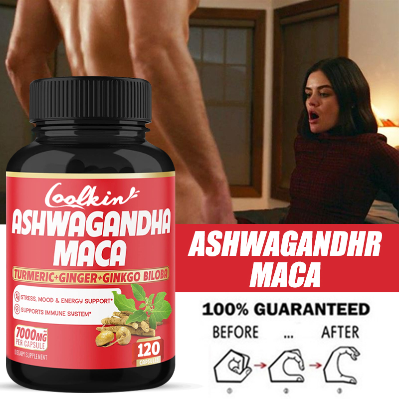 Ginger Tea - Cápsulas de Ashwagandha e Maca para