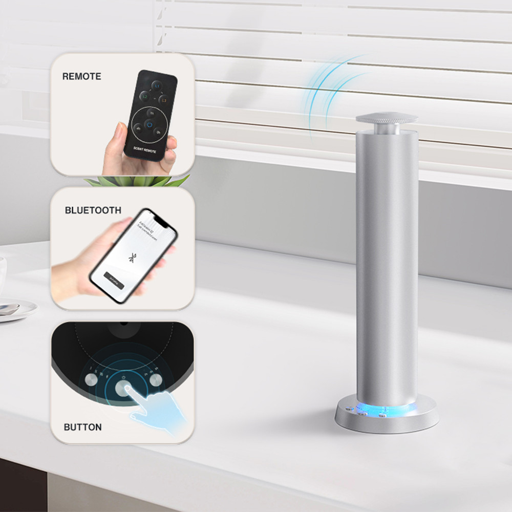 Lavender Oil - Difusor de Aroma Bluetooth para Casa,
