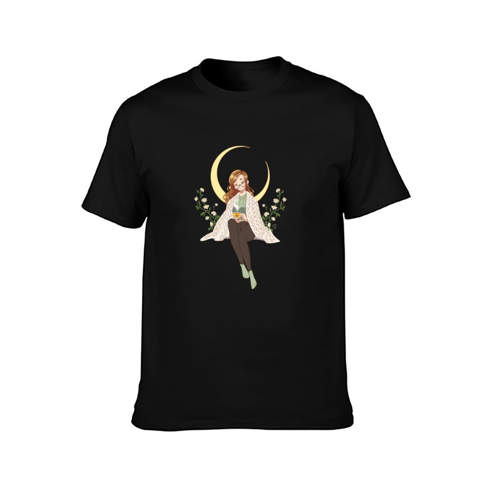Camiseta com estampa de chá de - Chamomile Tea avaliação e preço