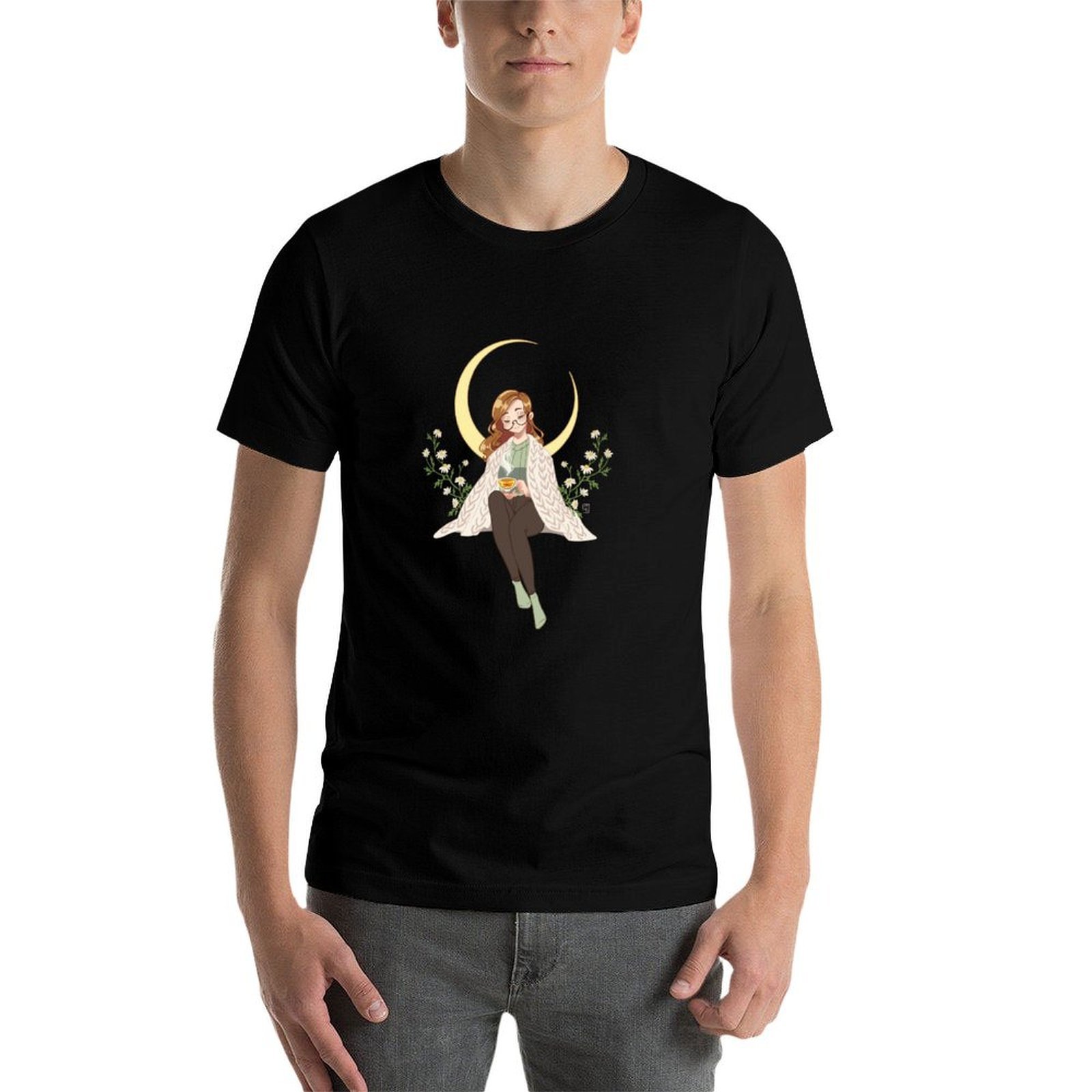 Camiseta com estampa de chá de - Chamomile Tea avaliação e preço