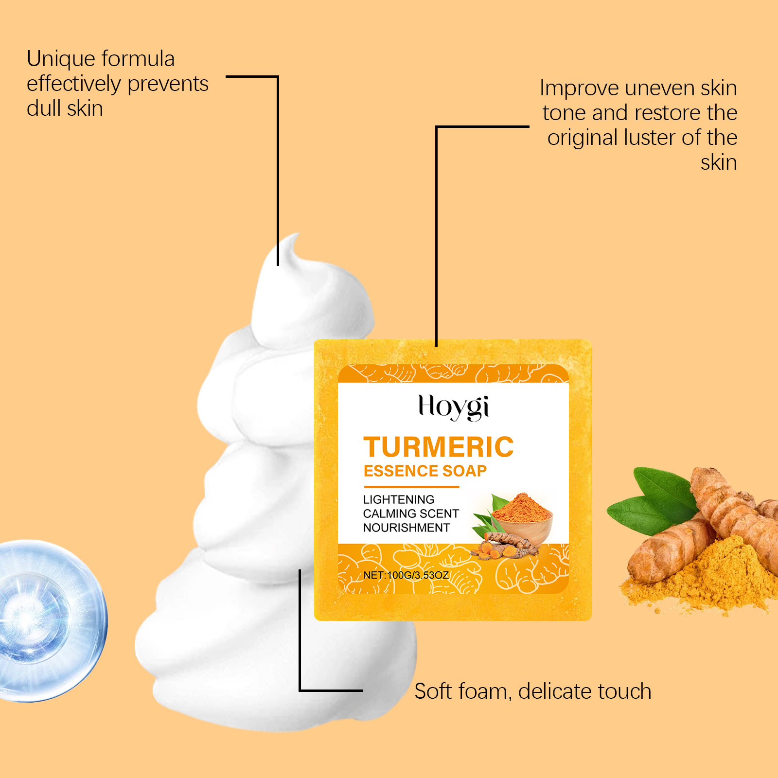 Conjunto de cuidados com a pel - Turmeric avaliação e preço