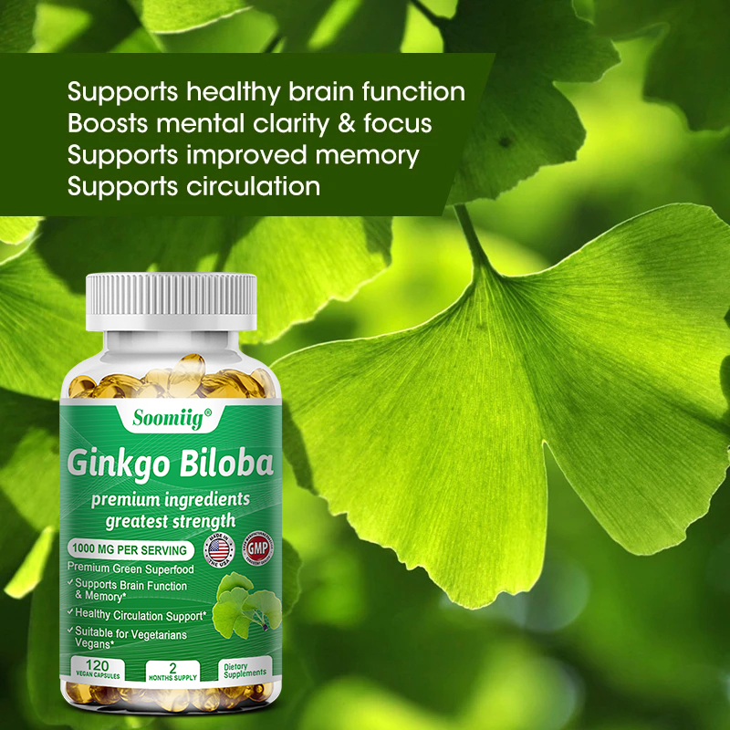 Cápsulas Ginko Biloba - Suplem - Ginger Tea avaliação e preço