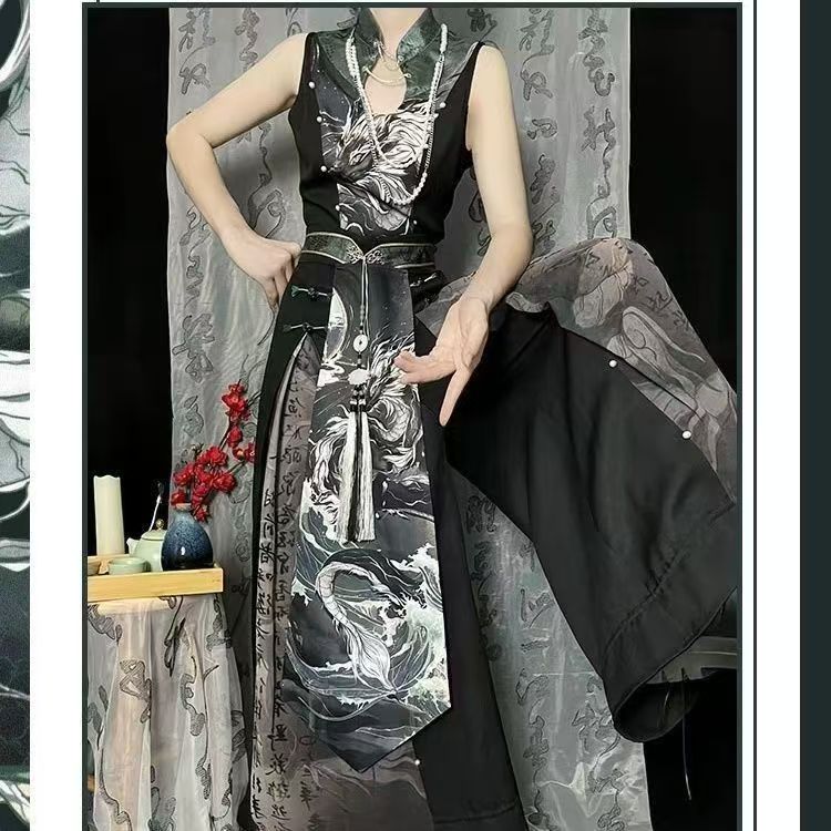 Conjunto de Estilo Hanfu Chinê - Echinacea avaliação e preço